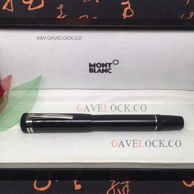 Montblanc Heritage 1912 Black Rollerball Pen - Replica Montblanc Heritage Pen